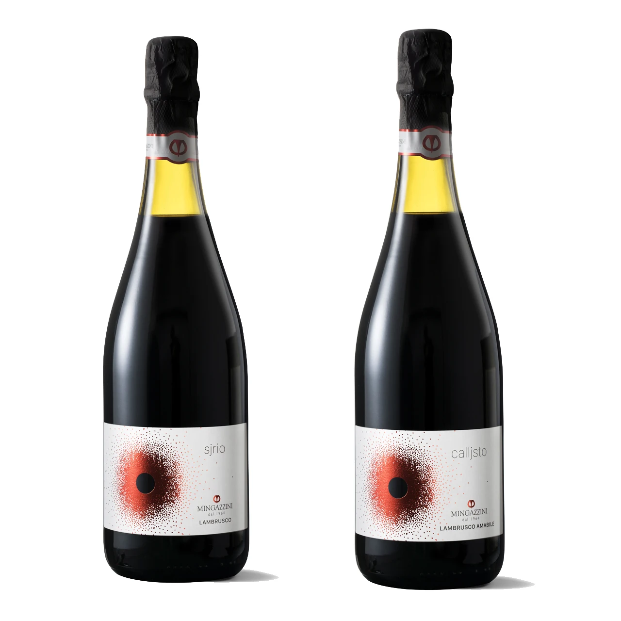 Премиум итальянское игристое красное вино Lambrusco Rosso Emilia сладкие бутылки 2x750 мл сделанные в Италии для настольного использования