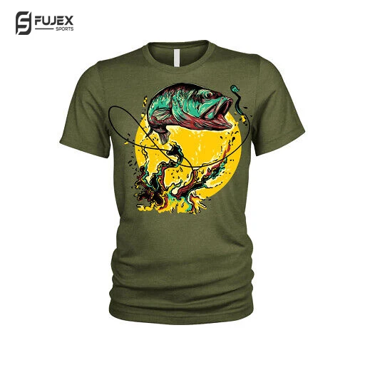 Create your idea  Design Popular your own style Best material affordable best price for Fishing T-Shirts