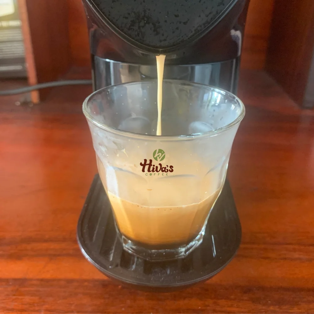 Nespresso compatiple Capsule Coffee at Factory Viet Nam Coffee ROBUSTA ARABICA Premium fruity 5.8g Cheap price Ready to Export