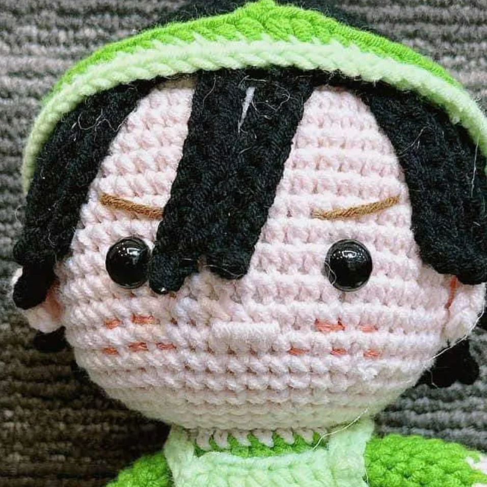 Вязаная игрушка «амигуруми»