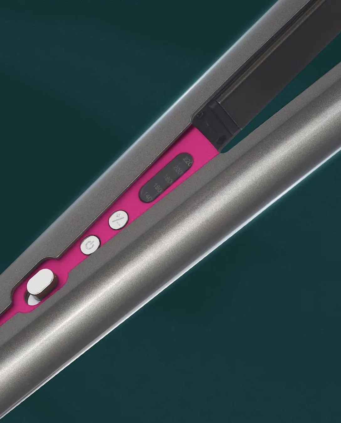 Professional planchas de cabello Private Label Flat iron Titanium PTC Heat 450 degree Curling Salon Portable Hair Straightener