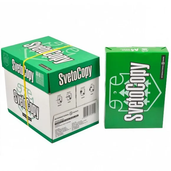 Best Quality Svetocopy A4 Photocopy Paper Premium Grade Copy Paper 80 ,70 , 75 gsm