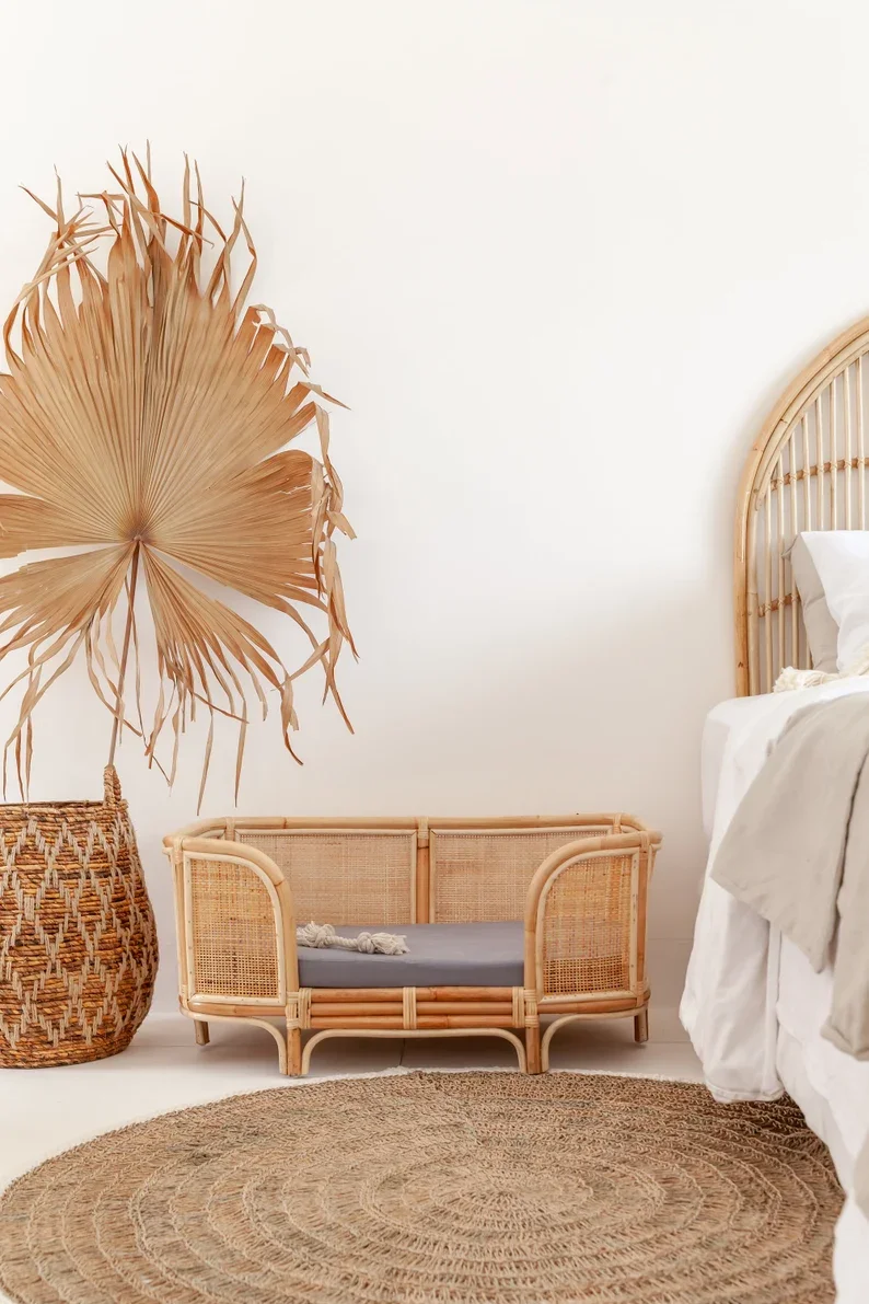 Ralf Rattan Dog Beds