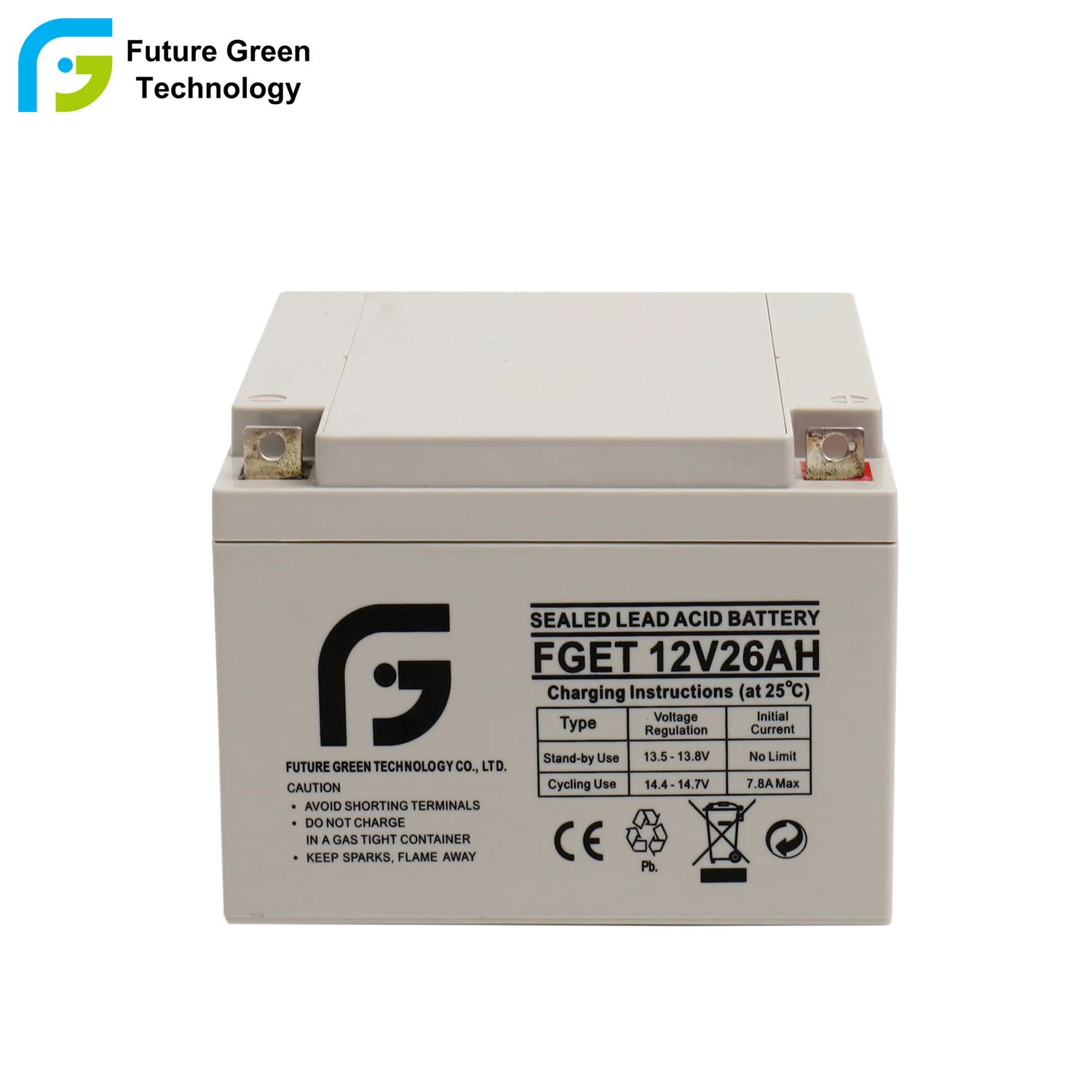 26ah Deep Cycle 12V Rechargeable Lead Acid Battery Sealed 250ah UPS Lighting Alarm System Maintenance-Free for Boat Applications