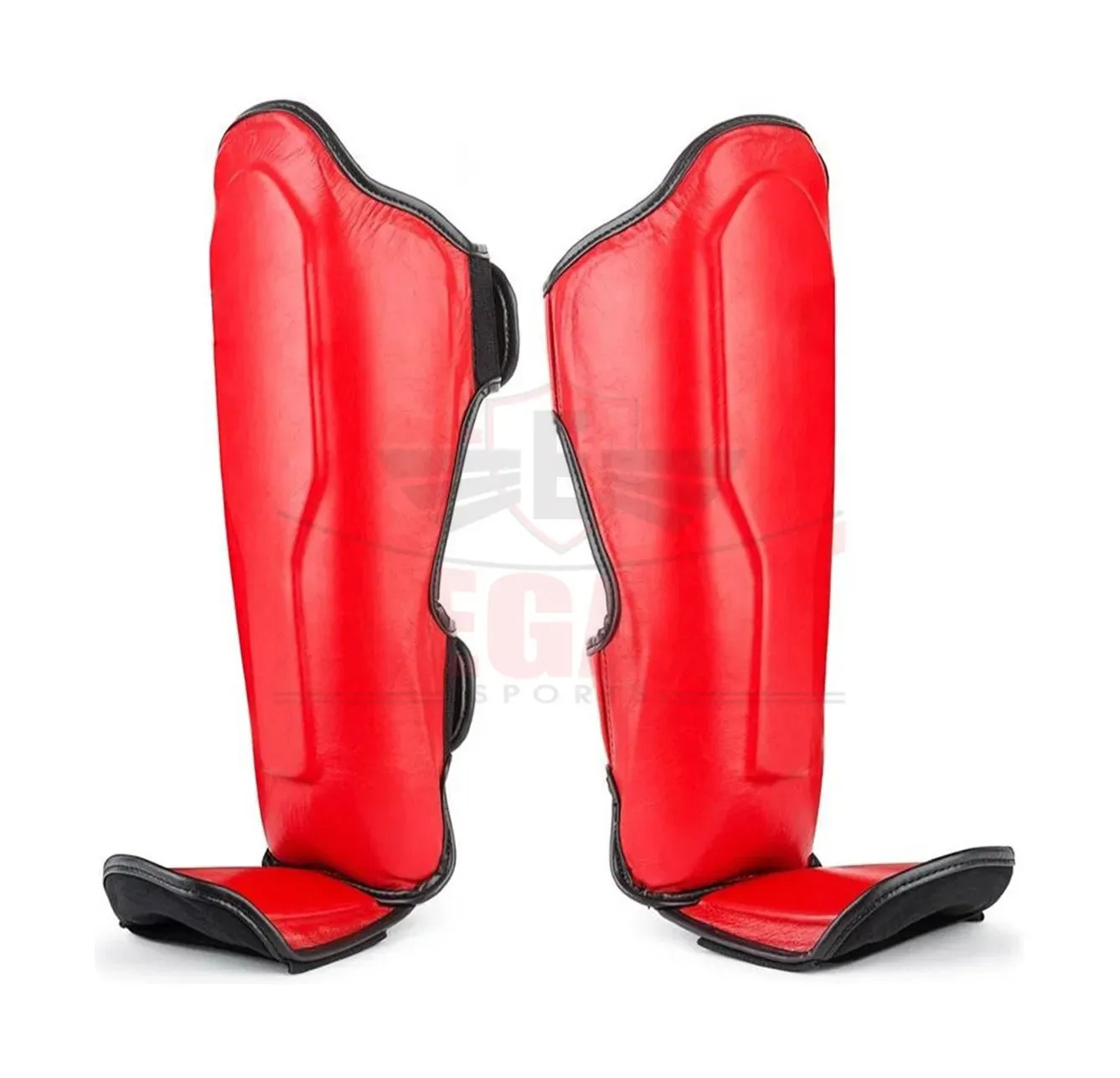 2024 Boxing MMA Shin Pad Muay Thai Shin Guards Best Material Fighting Training Boxing Shin Pad By Elegant Sports