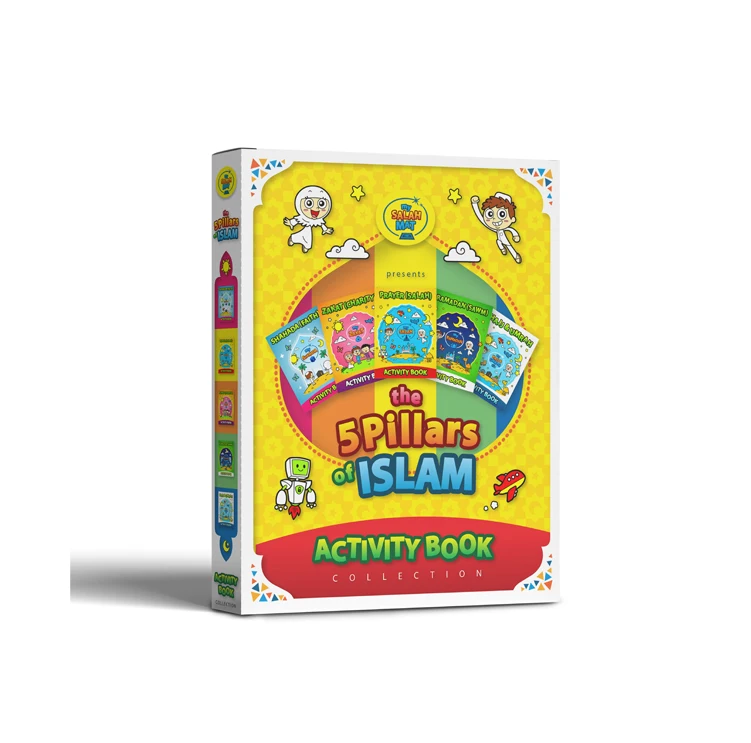 Wholesale Exporter of Muslim Kids Activity Book Best Material Five Pillars Activity Booklet Set at Reliable Price