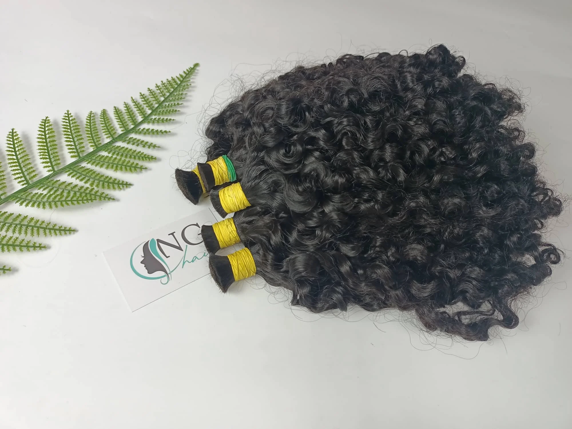 Human hair bundles BURMESE CURLY Bulk hair Raw/Virgin quality Beauty Products For Women Bulk Braiding