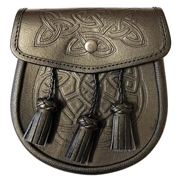Лучшая кожа шотландский Highland Sporran
