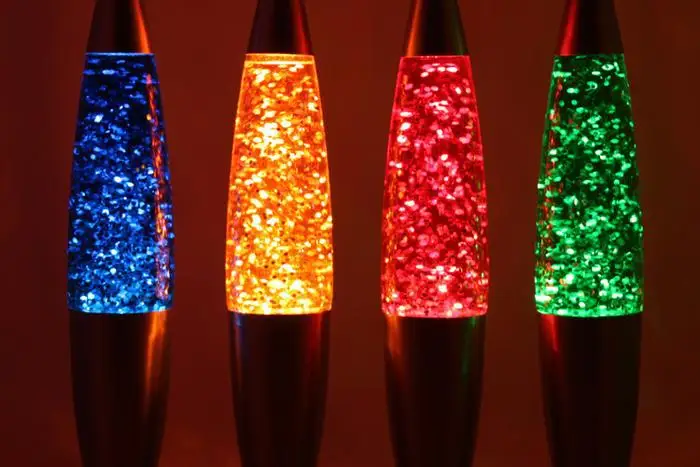 Manufacturer Wholesale Rocket Shaped LED Lava Lamp Decorative Night Light Small Night Lava Lamp