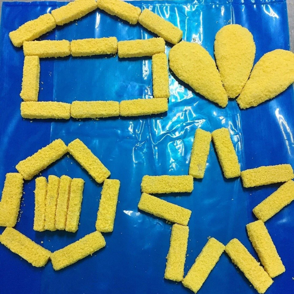 FROZEN LIGHT PINK BREADED PANGASIUS FILLET IQF Frozen fish seafood pangasius fillet Factory price High quality