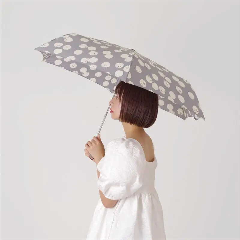 Folding fashion umbrella pome design mini 55
