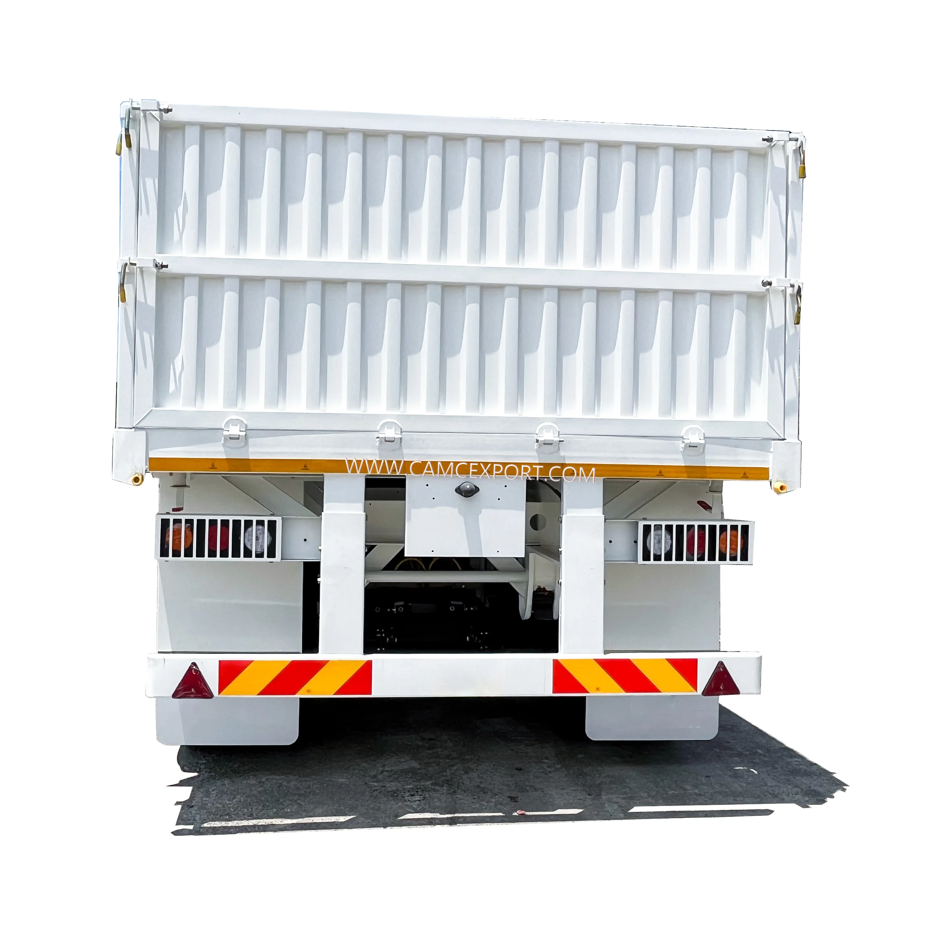 CAMC high-side fence cargo trucks weatherproof and long-distance journey van-type semi-trailer