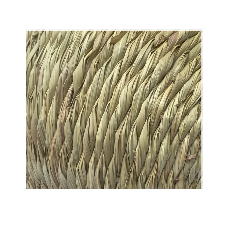 Reed Woven-Hand Rabbit Nest Rabbit House Straw Seagrass Habitat For Bird/Hamster/Small Animal Pet Supplies Pet Cages Pet House