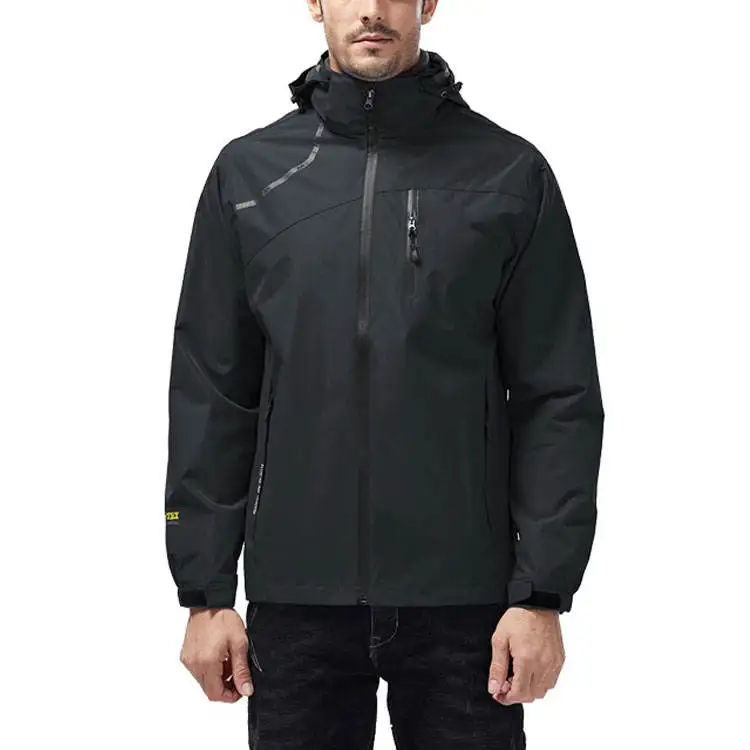 Wholesale High quality OEM Custom 100% Polyester Mesh Liner Insert Full Zip Up High Neck Workout Men Windbreaker Jacket
