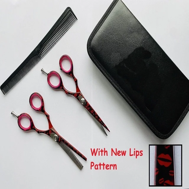 Creating Futuristic Design and Developing Unmatched New Barber Hair Cutting Thinning Scissors Set Hairdressing Salon Sharp Blade