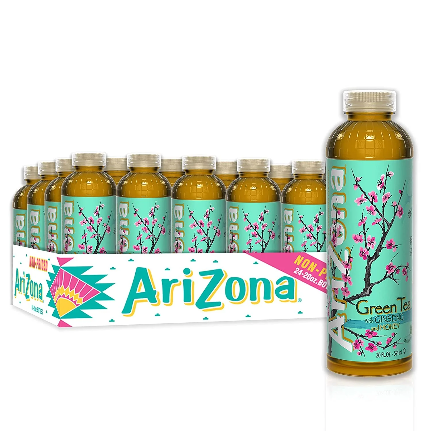 Arizona Премиум сваренный Arnold Palmer чай в бутылках 16 унций | 12 штук