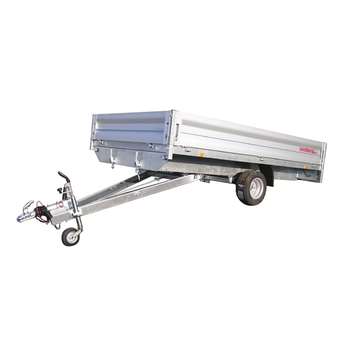 Italian Quality Trailer 185 MTE 3000 R CF Braked for Work Hobby Robust Versatile and Compact