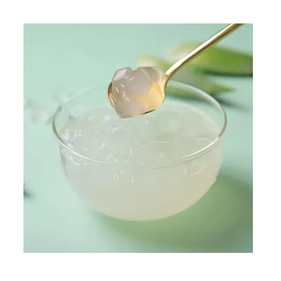 Superior quality aloe vera jelly for innovative beverages and dessert toppings