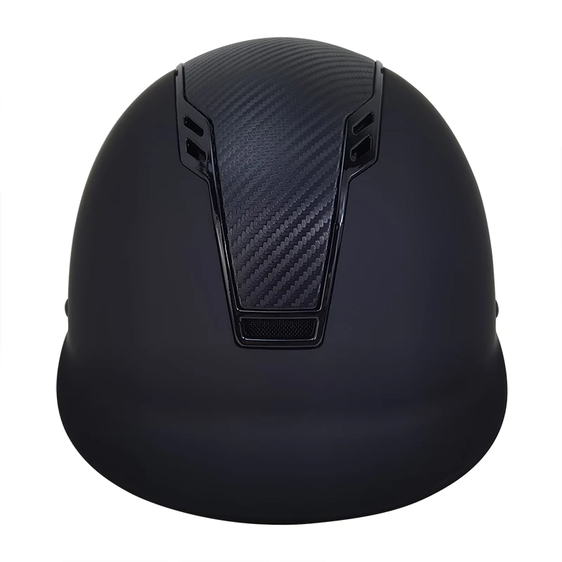 Fast Delivery CE VG1 Approved Equestrian Helmet Carbon Fiber Horse Riding Helmet Cover