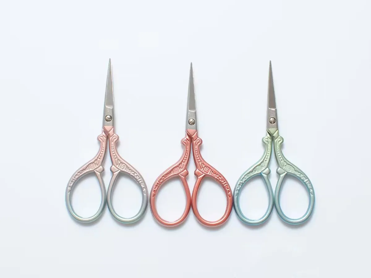 2.Vintage Embroidery Scissors Fancy Scissors Multi Purpose Small Embroidery Fancy Scissors sewing crafts Vintage style