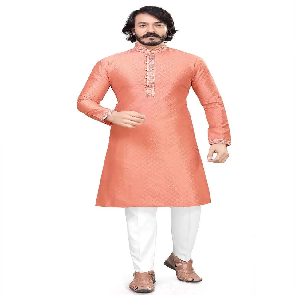 Pakistani Indian Factory Fashion New Style Islamic Clothing Arabic Design Men dress shalwar kameez