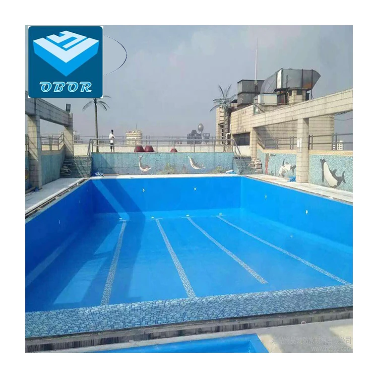 China high strength reinforcement blue color HDPE geomembrane for swimming pool with good quality