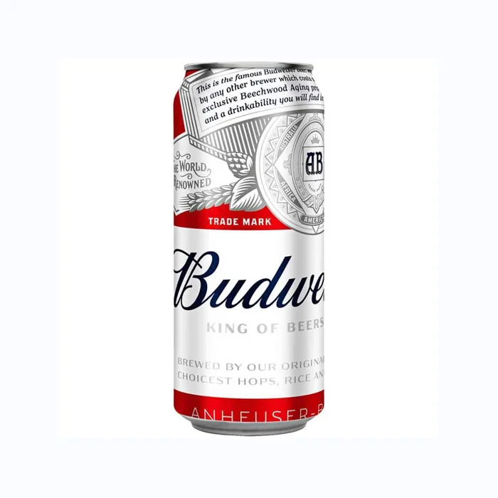 Лидер продаж премиальное качество Budweiser лагер 5% Алкогольная разливная пивная бутылка упаковка оптом