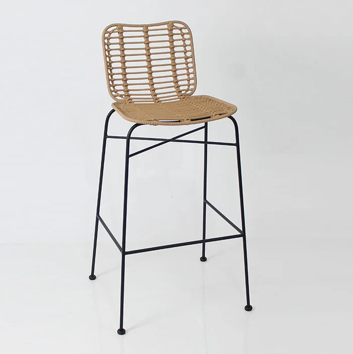 Rio Stackable Rattan Barstool for Event Rental