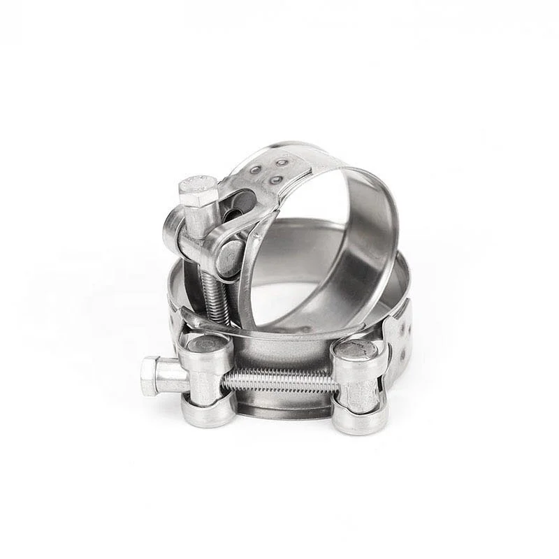 China Wholesale custom 316 304 Stainless Steel Strong Throat Hoop European Style Hose Clamps