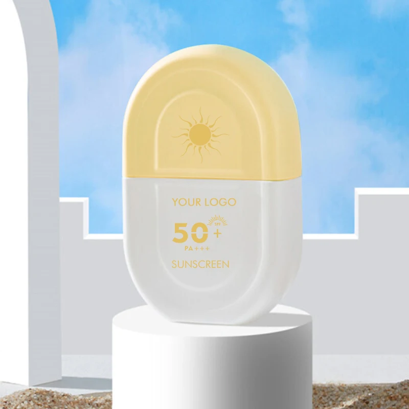 OEM Vendor Travel-size Matte Finish Titanium Dioxide Vitamin C Salisytic Acid Sunscreen Cream Body Lotion Private Label