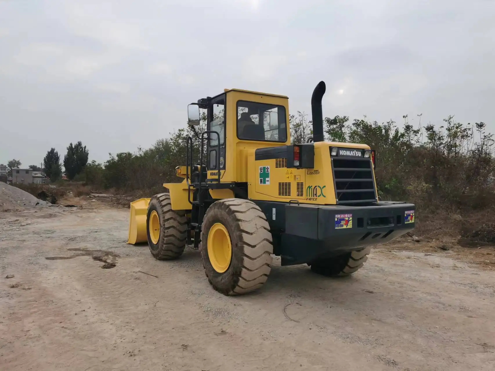 Japan made Komatsu wa320-3 front end loader price High quality used komatsu wa320-3 wheel loader , KOMATSU front loader