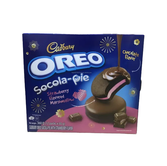 Wholesale Oreo Chocopie Soft cake strawberry 360g Delicious Cake Super High-quality Manufacture Best Price
