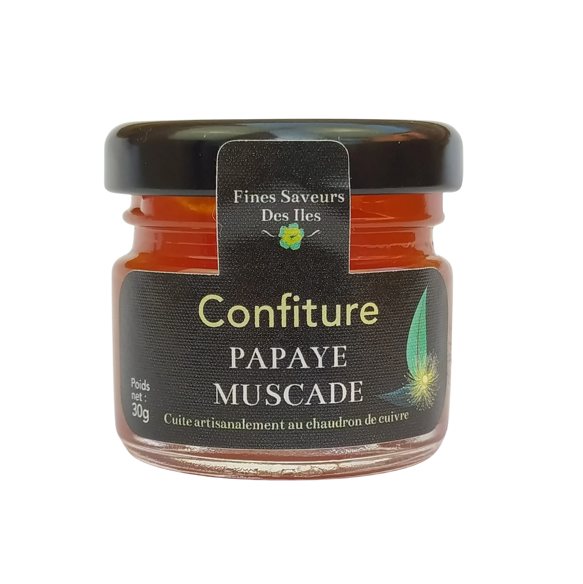 FINES SAVEURS DES ILES EXOTIC Papaya Nutmeg Jam  JAM  250G