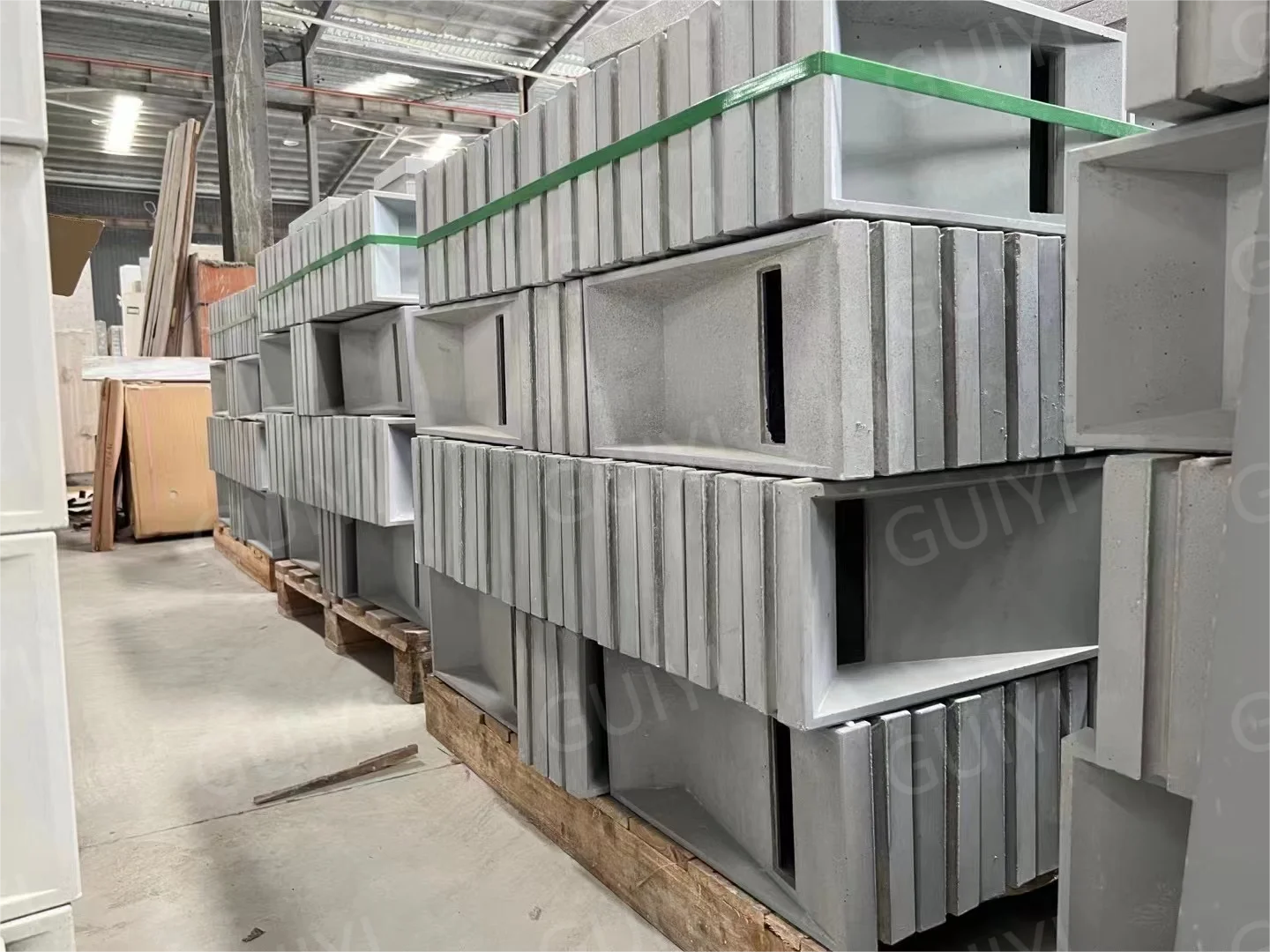 Concrete building block decorative hollow brick exterior and interior wall decoration