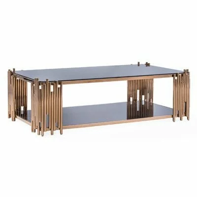New Center Table original Glass Coffee Table New Design Rectangle Combination Glass Modern Creative Living Room Furniture Table