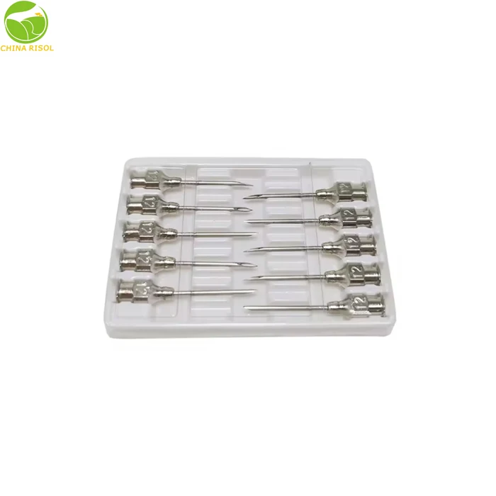 Veterinary injection needles for animals