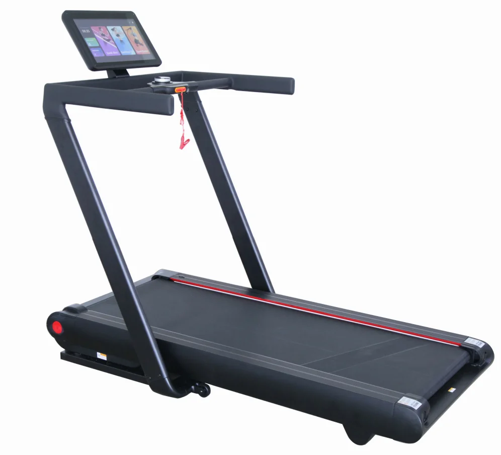 TOPFIT Motorized Treadmill with touch screen for home use