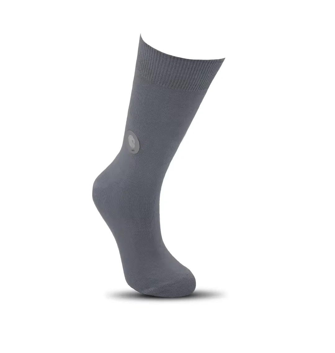 BAMBOO SUMMER SOCKET SOCKS GRAY