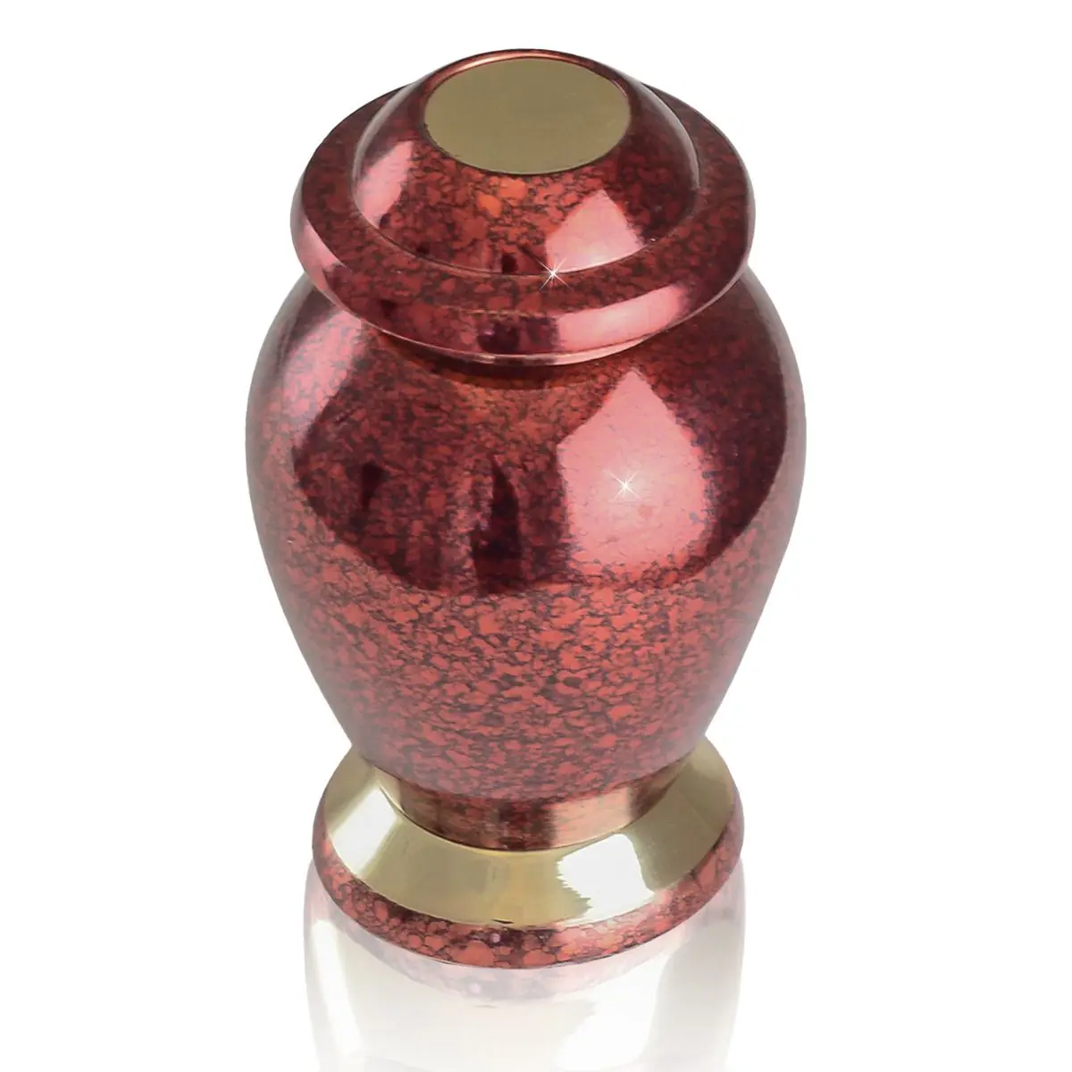 Amazon Hot Selling Copper Plating Keepsakes Urns Great Quality Handicraft at Best Price for Funeral Cremation Ashes by ACW