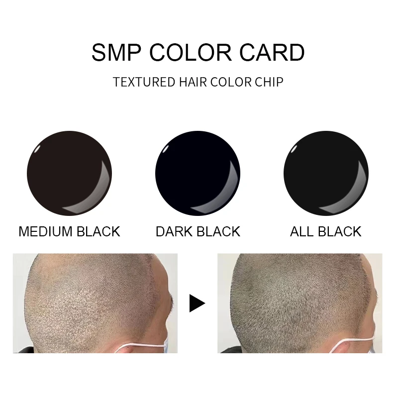 [Dark Brown] SMP  Pigment  Hairline Crown Scalp Head Micropigmentation Machine New product  SMP organic