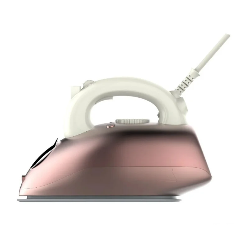 NEW Rose Gold Pink Funky Steam Generator Iron, 3 metre Power Cord, large 450ml Water Tank and Weighs just 1,3kg
