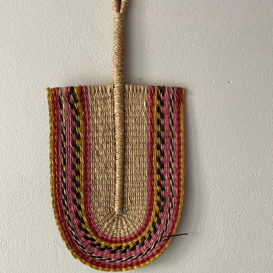 High Quality and Eco friendly seagrass wall fan for decoration/ boho style boho living for Wholesale made in Vietnam From Keico