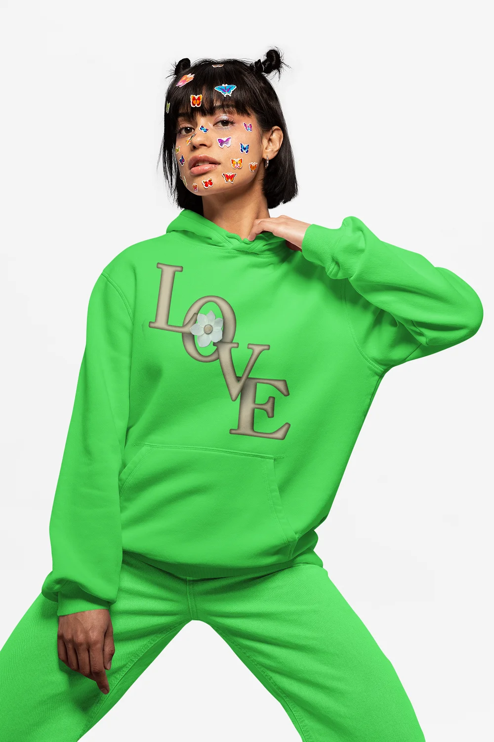 Customize embroidery multi color terry fabric 320 gsm Women hoodie made for your business Top quality Customized Print Embroider