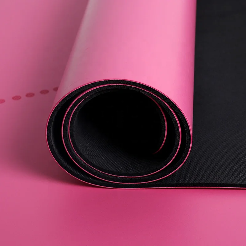 Wholesale Non Slip Rubber Yoga Mat Custom Logo Natural Rubber Yoga Mat Anti Slip Pilates Mat