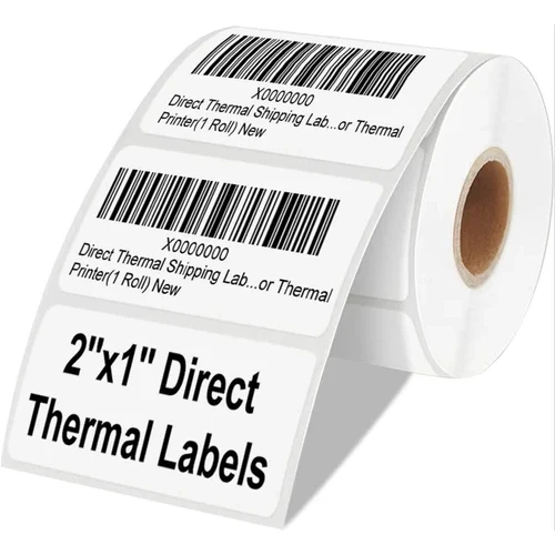 Paper Adhesive Label Printed Barcode Label