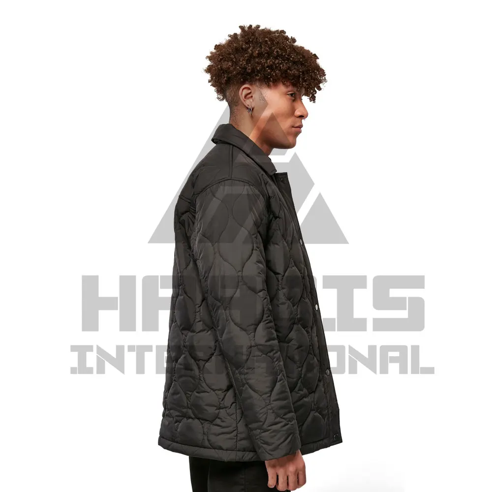 Custom Men Fashionable Long Sleeve Low Price Coaches Jackets | Best Quality Men Coaches Jackets | quilted coach jacket