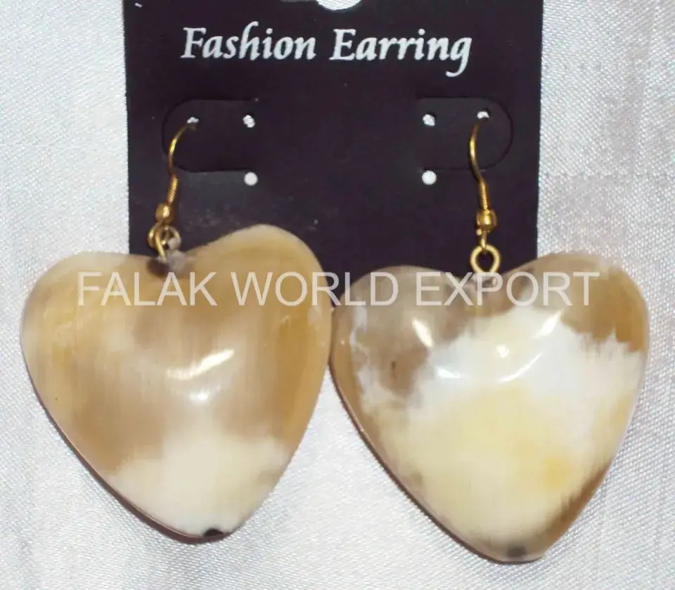 2023 женские модные ювелирные изделия здоровый образ жизни изготовленные на заказ серьги с рогом буйвола жемчугом и бриллиантами лидер продаж для рукоделия