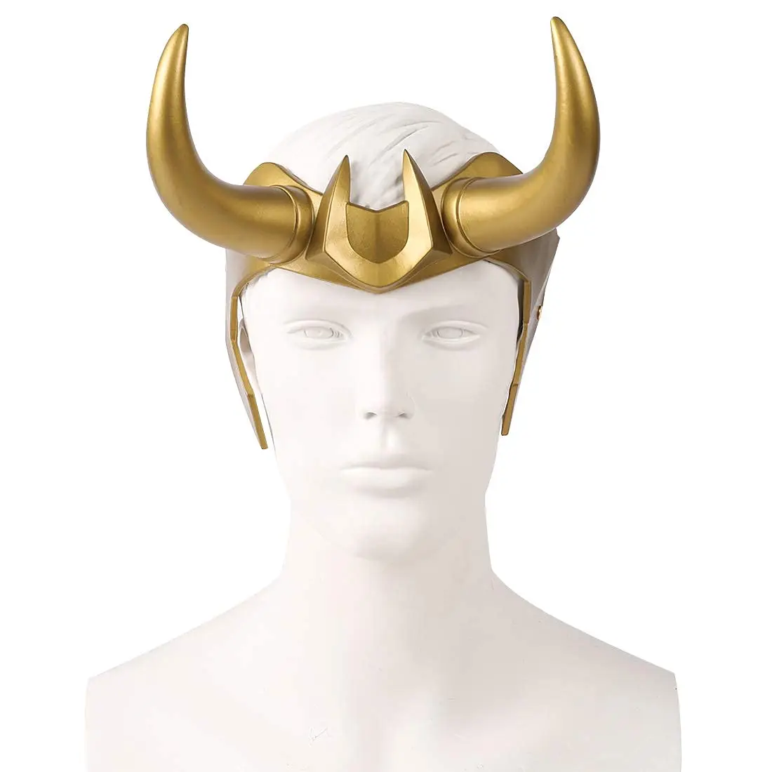 Loki Helmet Horns Sylvie Cosplay Mask Movie Thor Ragnarok Hard PVC Halloween Costume for Adults