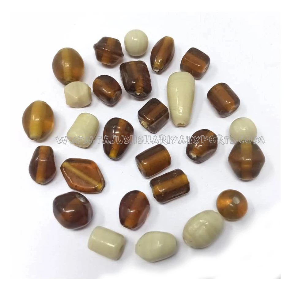 Exporter of handmade  Plain Glass Beads Colorful  Glass Beads for Jewelry Making