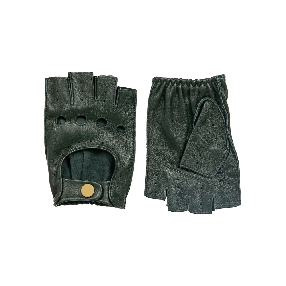 New Fashion Premium Quality Genuine Leather Gloves Men Custom Made Driving Gloves Car Motorcycle Wholesale Price Leather Mittens